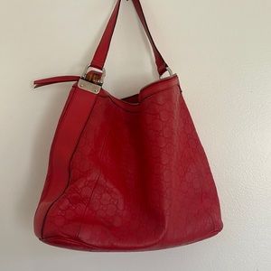 Gucci Signature Bamboo D-Ring Hobo